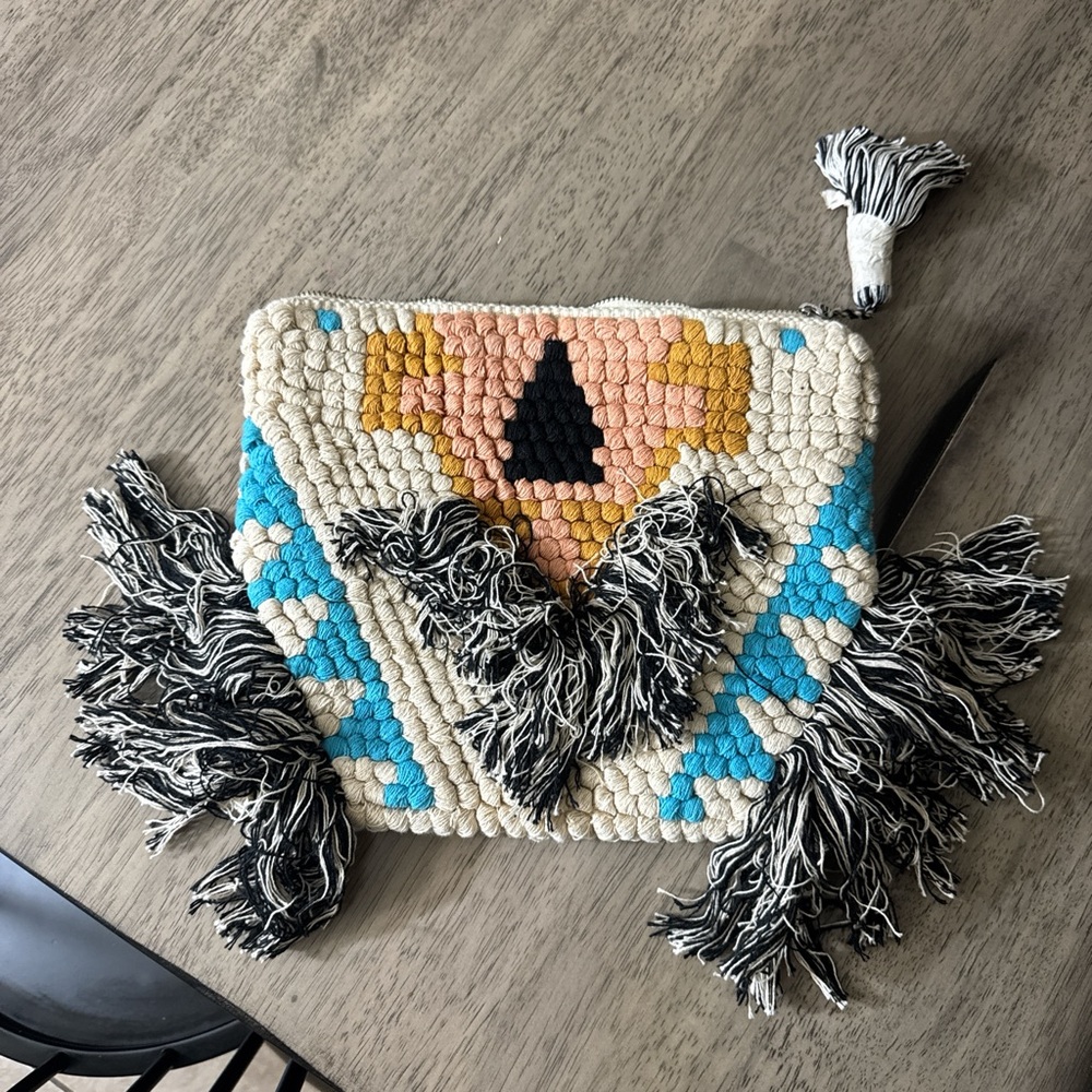 Boho clutch